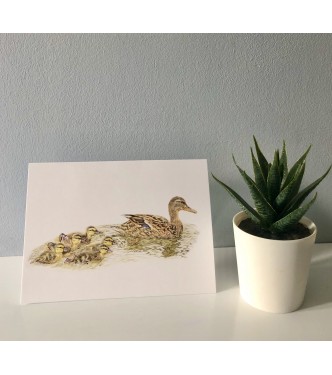 ‘Mothers little ducklings’  Greeting Card