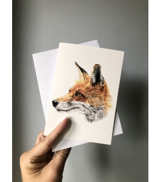 Mr Fox Greetings Card